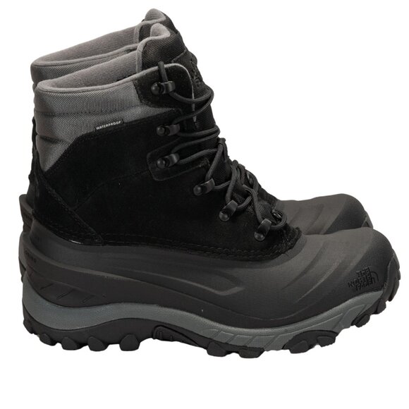 The NORTH FACE Buty Zimowe Męskie CHILKAT IV Tnf Black/dark Shadow Size 8 - Picture 3 of 15